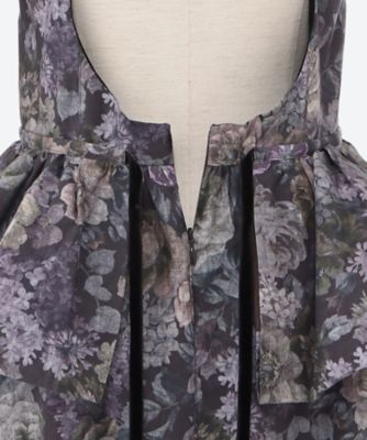 ドレス 23forest flower cotton print