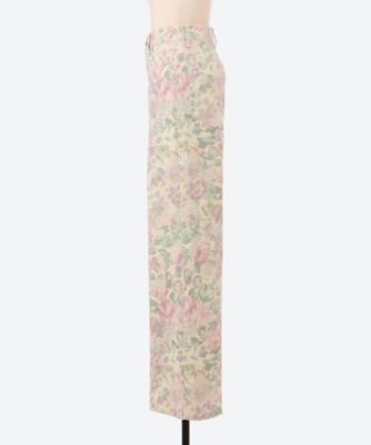 未使用✨ルールロジェット 24SS Flora pantsテーパードパンツ 1 パンツ 24forest flower cordury