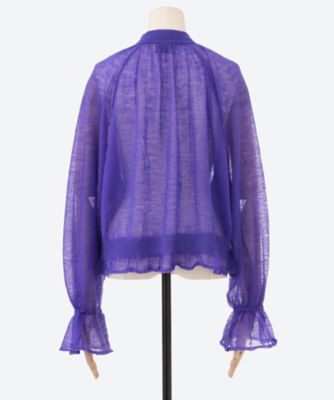 セ*リ様 【新品未使用】 ルールロジェット カーディガン Fancy wool cardigan | leur logette (Women