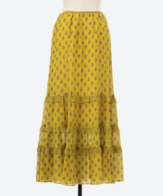 french rose silk chiffon print