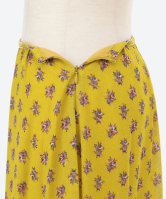 french rose silk chiffon print