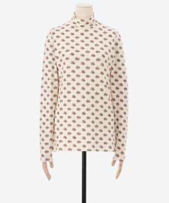 french rose print top 10202 | leur logette