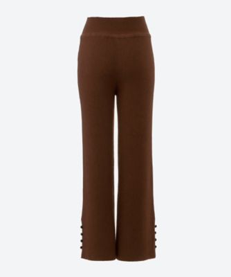 パンツ 44cashmere rib pants 20534
