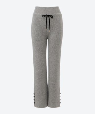パンツ 44cashmere rib pants 20534