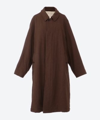 ＜blurhms (Women)＞コート　Ｃｌａｓｓｉｃ　Ｗｏｏｌ　Ｂａｌｍａｃａａｎ　Ｃｏａｔ　ＢＨＳ２５Ｆ００９