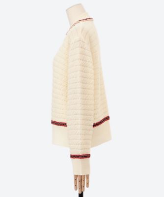 カーディガン Wrinkled Polo Cardigan