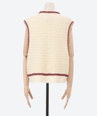 【くーたん♡(◍•ᴗ•◍)断捨離中】wool rever vest くーたん♡(◍•ᴗ•◍)断捨離中】wool rever vest