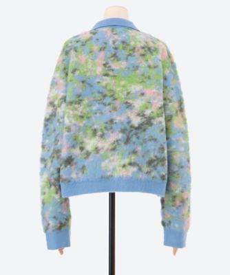 セーター Abstract Polonting KGAW25