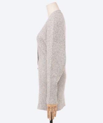 Ｇｒｅｅｒ　ｍｅｌａｎｇｅ　ｋｎｉｔ　ｃａｒｄｉｇａｎ　ＧＹ　ＡＰ２５０３―ＧＹ