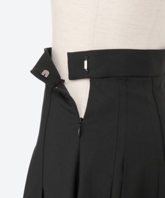Eini random pleats skirt BK