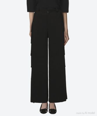 ＜AKIRANAKA (Women)＞Ｎｉｃｈｏｌａ　ｆｒｉｎｇｅ　ｐａｎｔｓ　ＢＫ　ＡＰ２５２６―ＢＫ