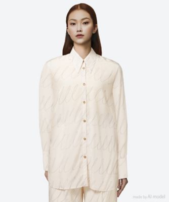 ＜AKIRANAKA (Women)＞Ｐ４２Ｑｕａｒｔｅｔ　ｓｈｉｒｔ　ＩＶ　ＡＰ２５３２―ＩＶ