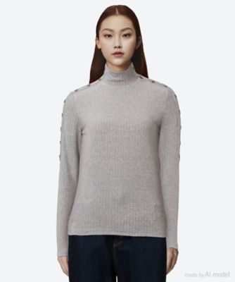 ＜AKIRANAKA (Women)＞Ｔｅｕｎａ　ｊｅｒｓｅｙ　ｐｕｌｌｏｖｅｒ　ＧＹ　ＡＰ２５４４―ＧＹ