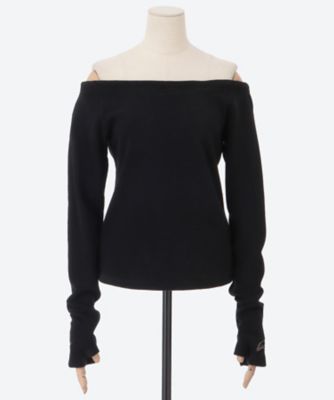 YOHEI OHNO (Women)/ヨウヘイ オオノ カットソー OH―25A―CS3 black トップス【三越伊勢丹/公式】