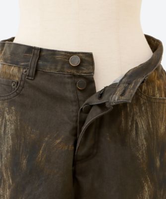 パンツ yanmiii 10oz Denim Multi Pocket Draw String Pants(INDIGO)(M Navy