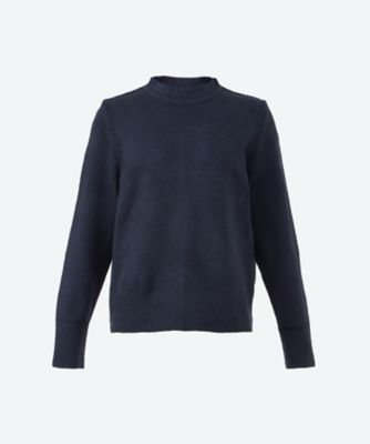 ＜AKIRANAKA (Women)＞Ｐａｔｒｉｃｅ　ｃｏｌｏｒ　ｂｌｏｃｋ　ｋｎｉｔ　ｐｕｌｌｏｖｅｒ　ＮＶ　ＡＷ２５０９―ＮＶ