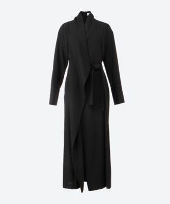 ＜AKIRANAKA (Women)＞Ｄａｆｎｅ　ｄｒａｐｅ　ｐａｎｅｌ　ｄｒｅｓｓ　ＢＫ　ＡＷ２５１１―ＢＫ