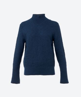 ＜AKIRANAKA (Women)＞Ｋｖｅｔａ　ｗｒａｐ　ｎｅｃｋ　ｋｎｉｔ　ｐｕｌｌｏｖｅｒ　ＮＶ　ＡＷ２５１３―ＮＶ
