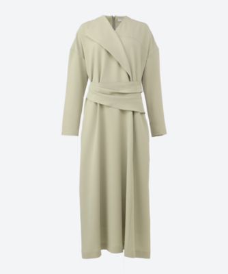 Marble tiered dress PK | AKIRANAKA (Women