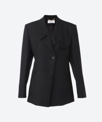 ＜AKIRANAKA (Women)＞Ｊｕｄｙ　ｊａｃｋｅｔ　ＢＫ　ＡＷ２５１８―ＢＫ