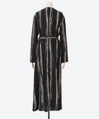 Stitch stripe dress BK AW2519―BK