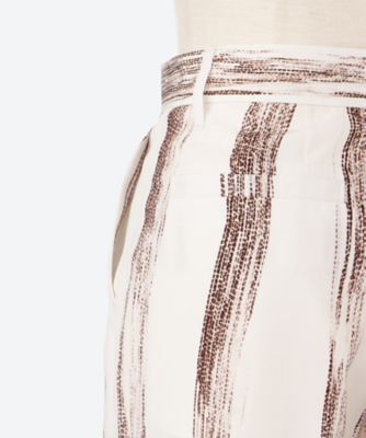 Stitch stripe pants IV AW2526―IV