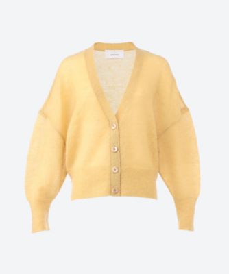 ＜AKIRANAKA (Women)＞Ｅｌｎａ　ｋｎｉｔ　ｃａｒｄｉｇａｎ　ＹＥ　ＡＷ２５３２―ＹＥ