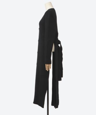 Margo long knit cardigan BK AW2533