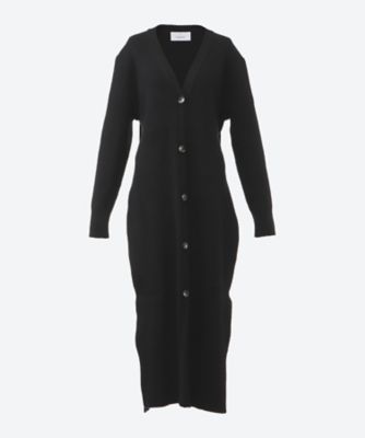 かをりん② Margo long knit cardigan BK