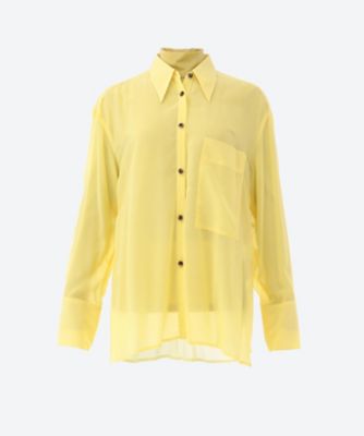 ＜AKIRANAKA (Women)＞Ｃａｍｉｌｌｅ　ｌａｙｅｒ　ｓｈｉｒｔ　ＹＥ　ＡＷ２５３５―ＹＥ