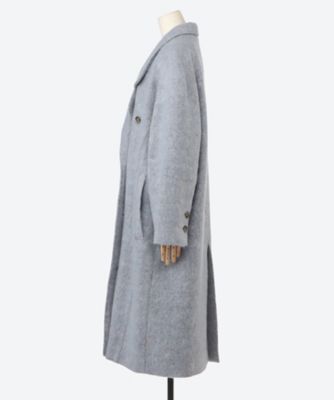 アキラナカ　ウールコート Fatima coat BL AW2540―BL | AKIRANAKA
