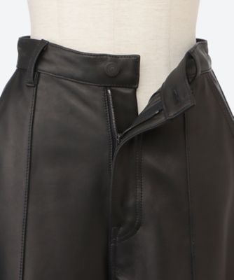 Miriam panel leather pants BK
