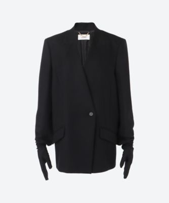 ＜AKIRANAKA (Women)＞Ａｎｏｕｃｋ　ｊａｃｋｅｔ　ＢＫ　ＡＷ２５４２―ＢＫ