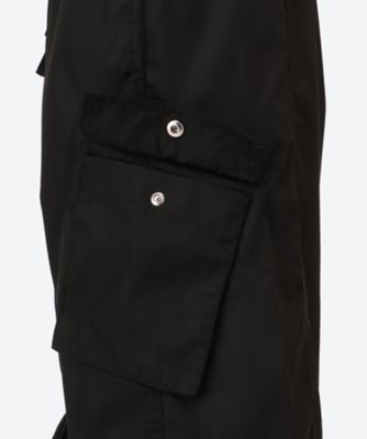GANNI ガニー　ベルト付き シェルショートパンツ　L(40)サイズ　ブラック 0431335220380cl_05?$VS_1500$