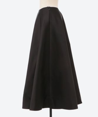 M10Duchesse Satin Long Circle Skirt