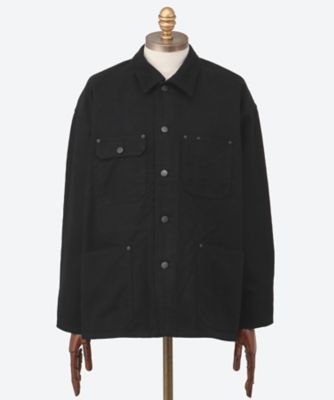 REVERBERATE (Women)/リバーバレイト ジャケット COVER ALL JACKET CA06 BLACK コート・ジャケット【三越伊勢丹/公式】