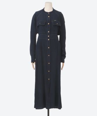 PHOTOCOPIEU (Women)/フォトコピュー ドレス ATLAS/252ATS NAVY ワンピース・ドレス【三越伊勢丹/公式】