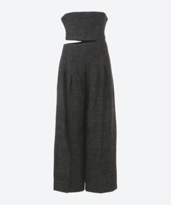 極美品 23SS デパリエ×エクラ サマーウールコンビネゾン オールインワン オールインワン KASHMIR／252KAR | PHOTOCOPIEU