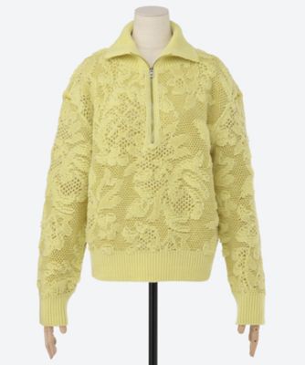 Munsingwear グリーンイエロー LL セーター イエロー系 レディースのニット・セーター | 三越伊勢丹