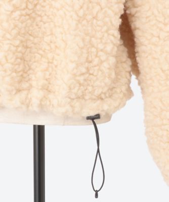 【極美品】HYEON ヘヨン シュークリームブルゾン バニラ アイボリー Maison MIHARA YASUHIRO - 【24AW】ワイド バック ボア ブルゾン
