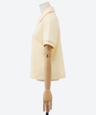 週末SALE⭐︎新品⭐︎未使用！ホワイト ポロシャツ RESURRECTION ポロシャツ 25FW／H25T064―F137 | SANDY LIANG