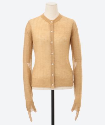 babaco ババコ モヘアシルク カーディガン Fine Mohair Silk Cardigan BA01