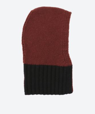 Bicolor Cashmere／Silk Balaclava