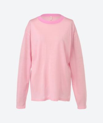 トップス kisa GLOW6月号掲載/洗える】スビンギザコットン クロップド Tシャツ