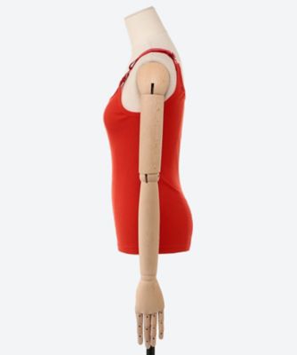 Cotton／SilkRibbedCamisole BA01