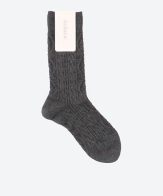 Cable Socks BA02―BT8 | babaco (Women