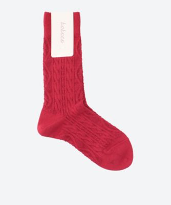 Cable Socks BA02―BT8 | babaco (Women