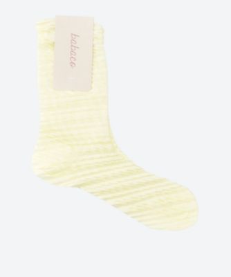新品 babaco ババコ コットンリブパンツ イエロー Crushed Socks BA02―BN66 | babaco (Women