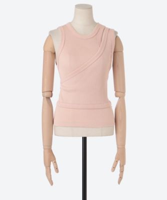DOUBLE SHOULDER TANK TOP 25FW