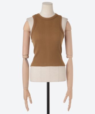 HYKE 春夏　スウェット　タンクトップ　ハイク LAYERED TANK TOP 25FW／12404 | HYKE